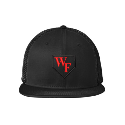 Flatbill Trucker WF Diamond 3D Puff Embroidered Logo  Thumbnail